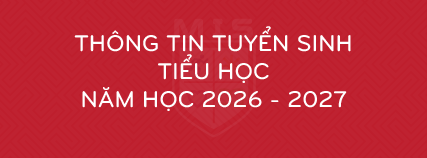 Poster tuyển sinh Tiểu học