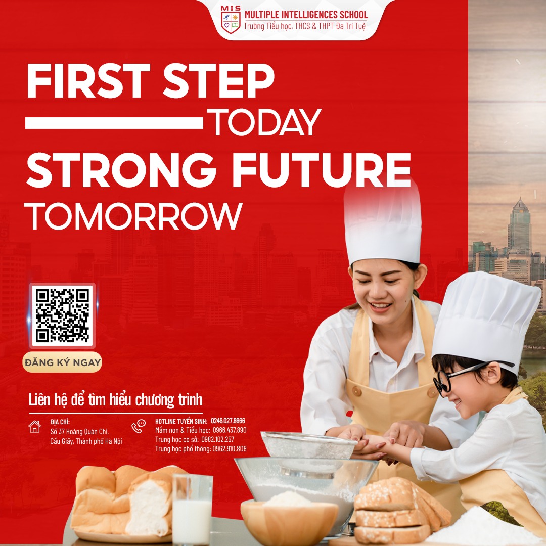 TUYỂN SINH MIS FIRST STEP CLUB 2026 – ĐỂ LỚP 1 KHÔNG CÒN LÀ NỖI LO