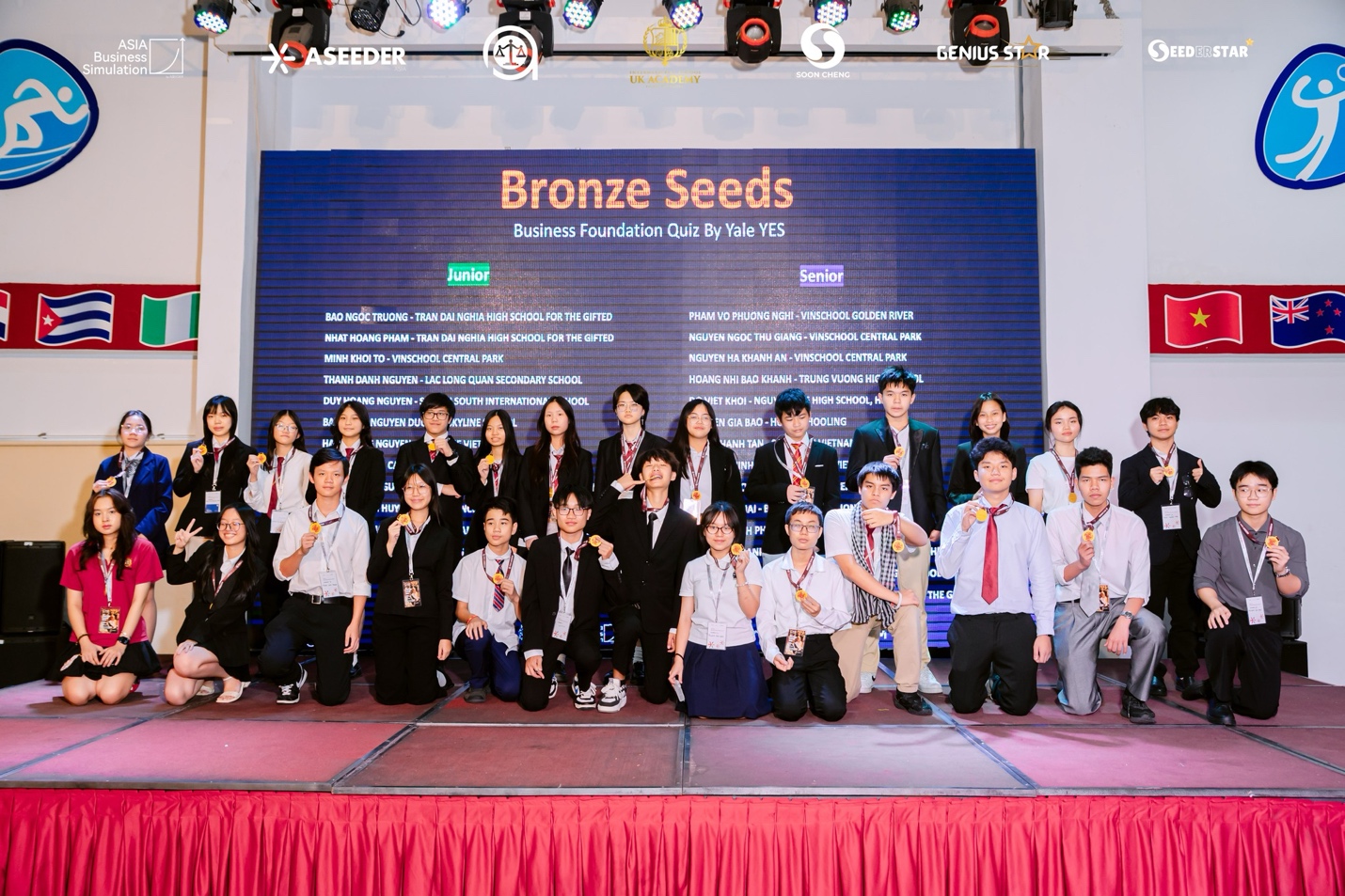 MIS VINH DANH HỌC SINH LÊ KHÁNH HOÀ ĐẠT GIẢI VÀNG CUỘC THI GIẢ LẬP DOANH NGHIỆP CHÂU Á 2026