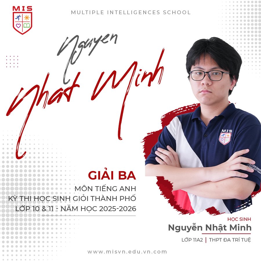 MIS VINH DANH HỌC SINH LÊ KHÁNH HOÀ ĐẠT GIẢI VÀNG CUỘC THI GIẢ LẬP DOANH NGHIỆP CHÂU Á 2026