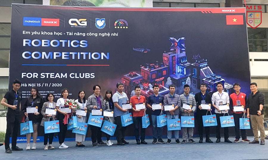 ️ MISers THẮNG LỚN TẠI “STEAM Robotics MakeX 2020”