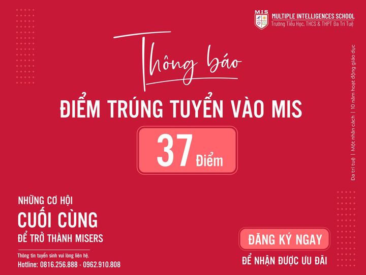 MIS – GIÁO DỤC TỪ CON TIM – MÔI TRƯỜNG HỌC TẬP YÊU THƯƠNG & TÔN TRỌNG