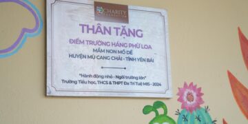 GIỮA NÚI RỪNG, MỘT MÁI ẤM NỞ HOA NGÔI TRƯỜNG LỚN – CỦA TÌNH YÊU CHAN HOÀ