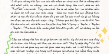 HUẤN LUYỆN CẢM XÚC & GIÁ TRỊ SỐNG – NHỮNG THAY ĐỔI SAU 1 THÁNG THỰC HÀNH
