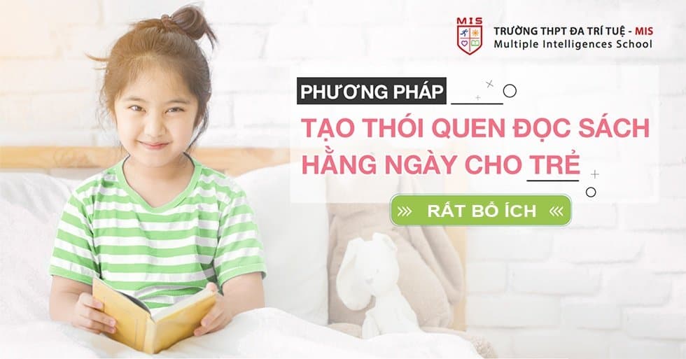“Rèn” cho con thói quen đọc sách dễ dàng