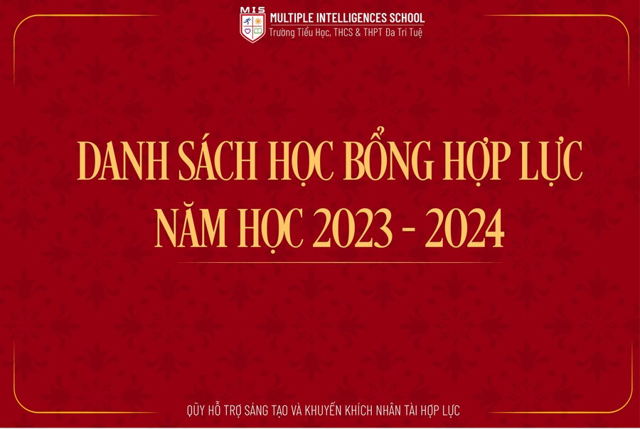 THÔNG BÁO KẾT QUẢ THI HỌC BỔNG HỢP LỰC LẦN THỨ 9 – ĐỢT 2 | NĂM HỌC 2023 – 2024
