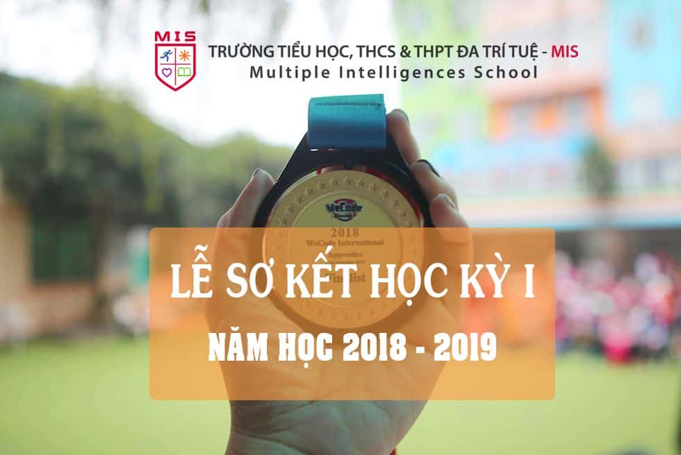 LỄ SƠ KẾT HỌC KỲ I NĂM HỌC 2018 – 2019