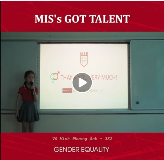 GENDER EQUALITY – BÌNH ĐẲNG GIỚI