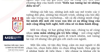 THƯ CẢM ƠN MIS INNOVATION DAY 2025