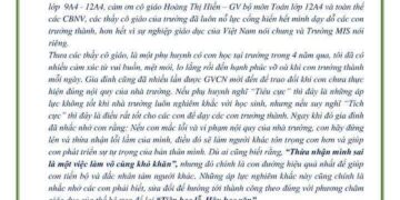 KHI CON VƯỢT NGƯỠNG CỦA CHÍNH MÌNH