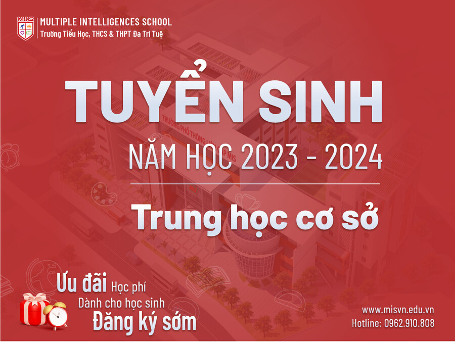 TUYỂN SINH THCS NĂM HỌC 2023-2024