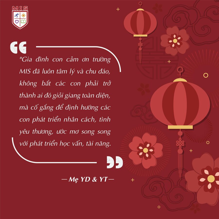 PHỤ HUYNH NÓI GÌ VỀ MIS?