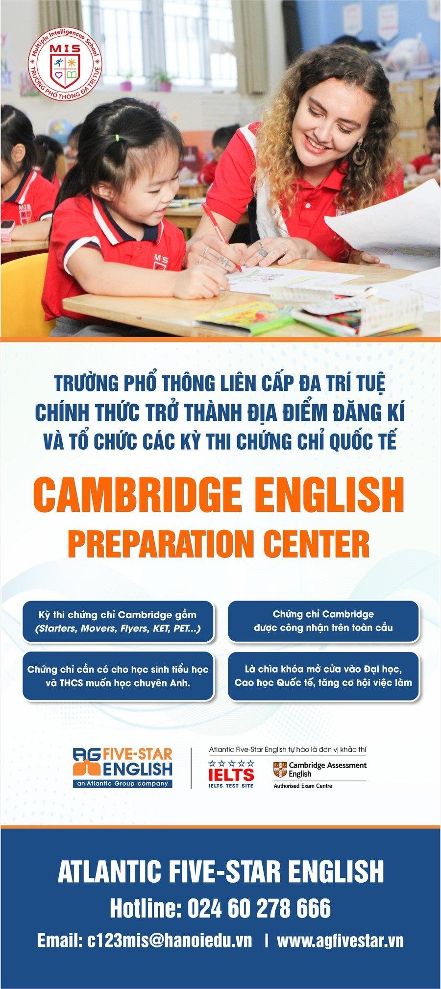 MIS – CHẤT LƯỢNG ĐÀO TẠO TIẾNG ANH – ĐÁNH GIÁ CHUẨN QUỐC TẾ