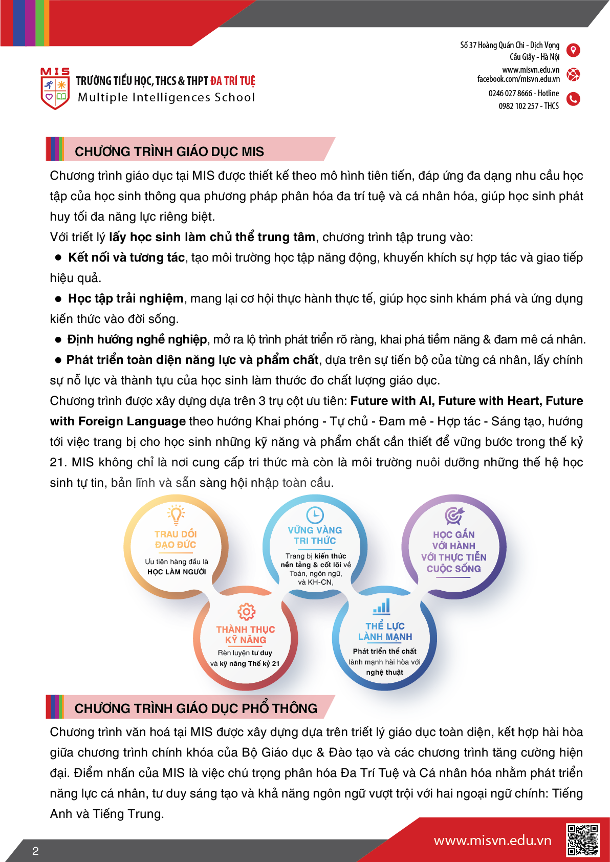 Thông tin tuyển sinh Trung học cơ sở năm học 2026-2027