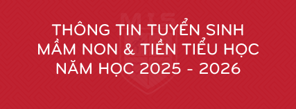 Thông tin tuyển sinh Mầm non - Tiền tiểu học năm học 2026-2027