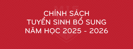 Chính sách tuyển sinh bổ sung năm học 2026-2027